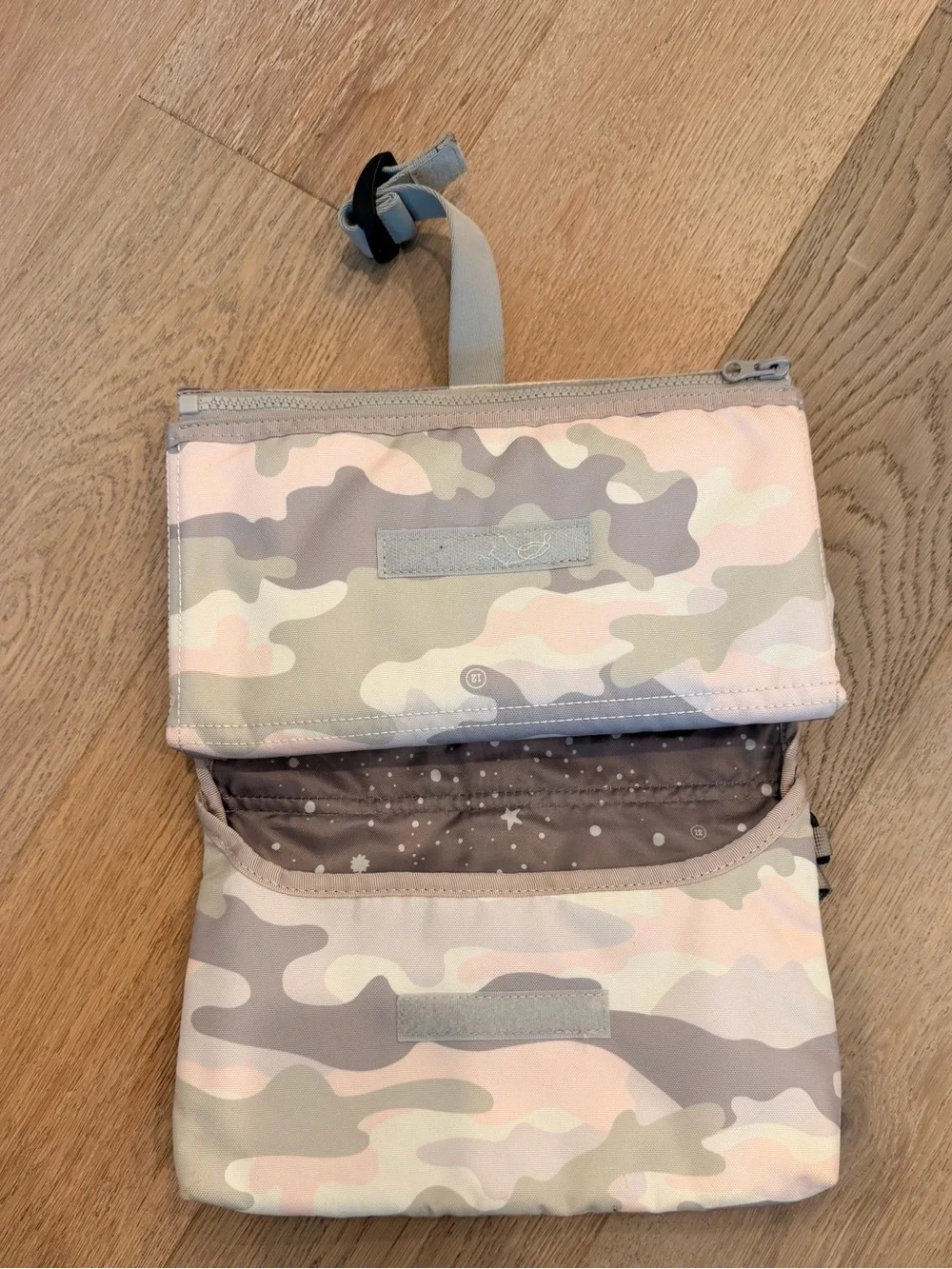 TWELVELlittle Pastel Camo Baby Changing Clutch